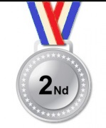 Runner-up medal